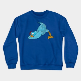 Downward Chicken Crewneck Sweatshirt